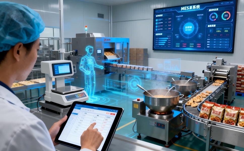 重慶某火鍋廠MES系統(tǒng)定制開發(fā)案例